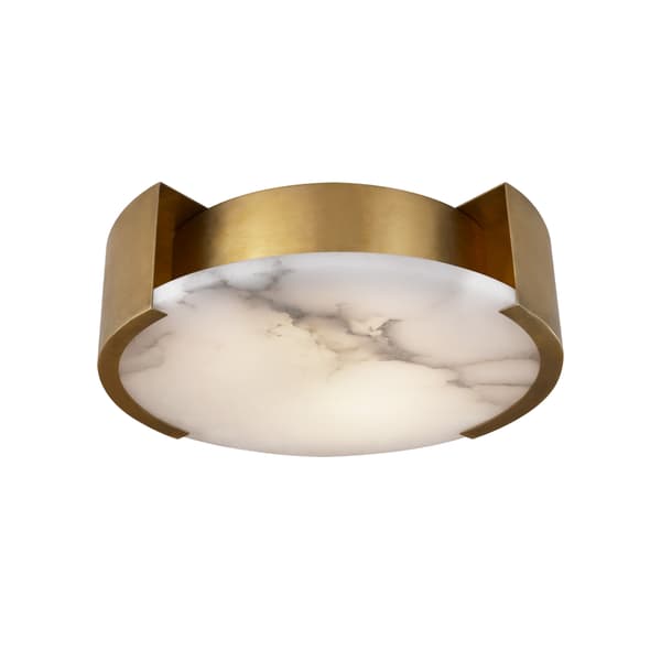 Plafonnier Melange Flush Brass Mount | Andrew Martin - vue principale | REMO-HOME