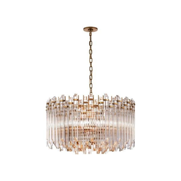 Plafonnier Adele Chandelier Brass | Andrew Martin - vue principale | REMO-HOME