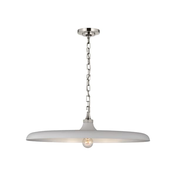 Plafonnier Piatto Nickel | Andrew Martin - vue d'ambiance | REMO-HOME