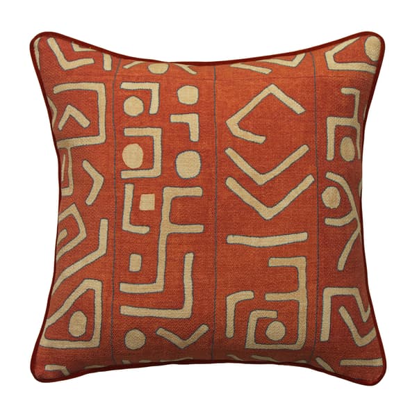 Coussin d'extérieur Trojan Brick Outdoor Fibre creuse | Andrew Martin - vue principale | REMO-HOME