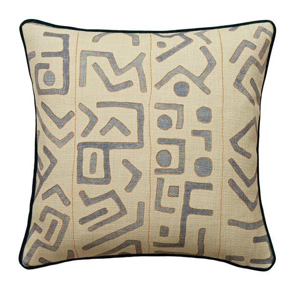 Coussin d'extérieur Trojan Denim Outdoor Fibre creuse | Andrew Martin - vue principale | REMO-HOME