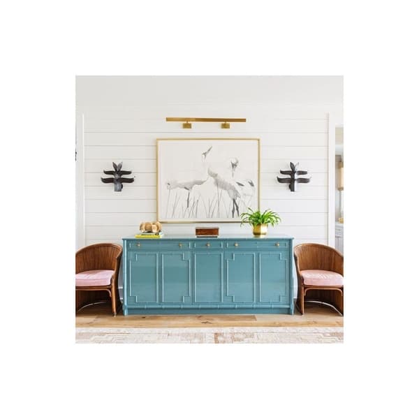 Applique murale McClain Double Picture Brass | Andrew Martin - vue de détail | REMO-HOME