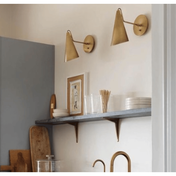 Applique murale Clemente Finition antique Brass | Andrew Martin - vue de détail | REMO-HOME