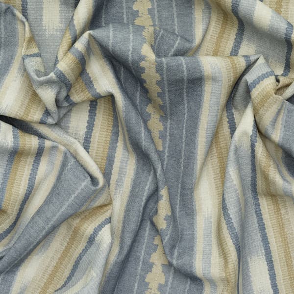 Tissu d'ameublement Argo Denim Outdoor | Andrew Martin - vue de détail | REMO-HOME