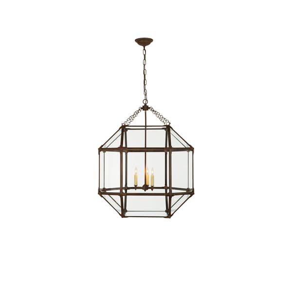 Plafonnier Morris Antique Zinc | Andrew Martin - vue principale | REMO-HOME