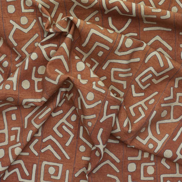 Tissu d'ameublement Trojan Brick Outdoor | Andrew Martin - vue de détail | REMO-HOME