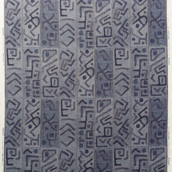 Tissu d'ameublement Ashanti Denim | Andrew Martin - vue principale | REMO-HOME