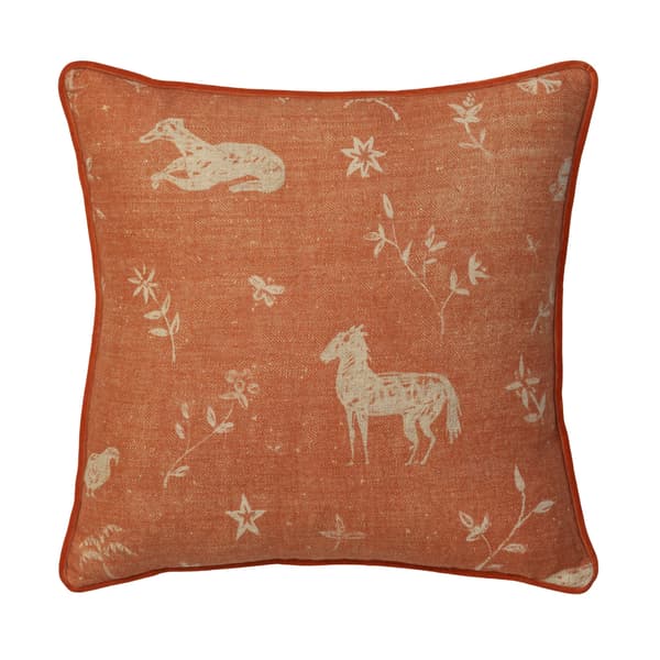 Coussin décoratif Avebury Brick Plumes durables | Andrew Martin - vue principale | REMO-HOME