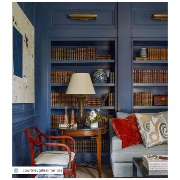 Applique murale David Large Picture Brass | Andrew Martin - vue de détail | REMO-HOME