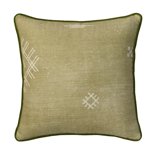 Coussin décoratif Jericho Green Plumes durables | Andrew Martin - vue principale | REMO-HOME