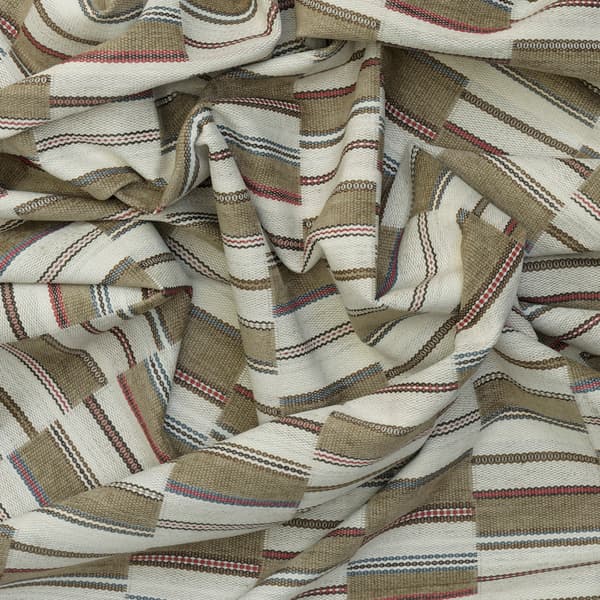 Tissu d'ameublement Ranch Sand | Andrew Martin - vue de détail | REMO-HOME