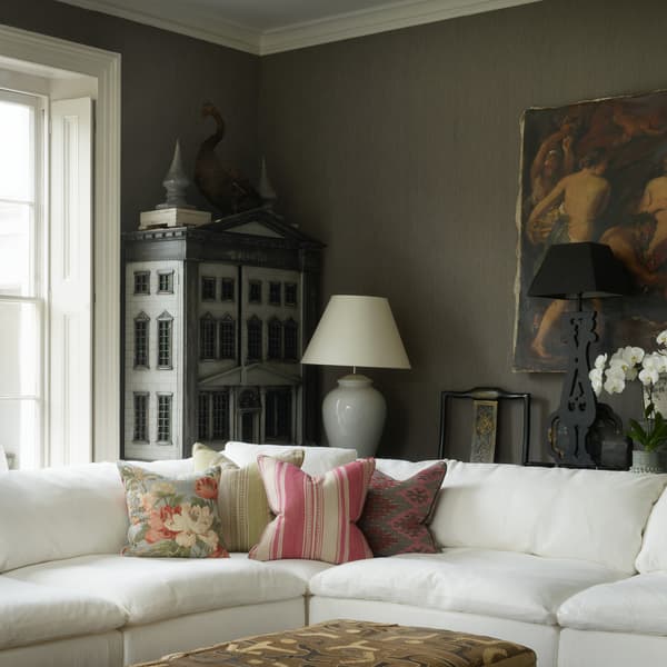 Coussin décoratif Las Salinas 9 Plumes durables | Andrew Martin - vue de détail | REMO-HOME