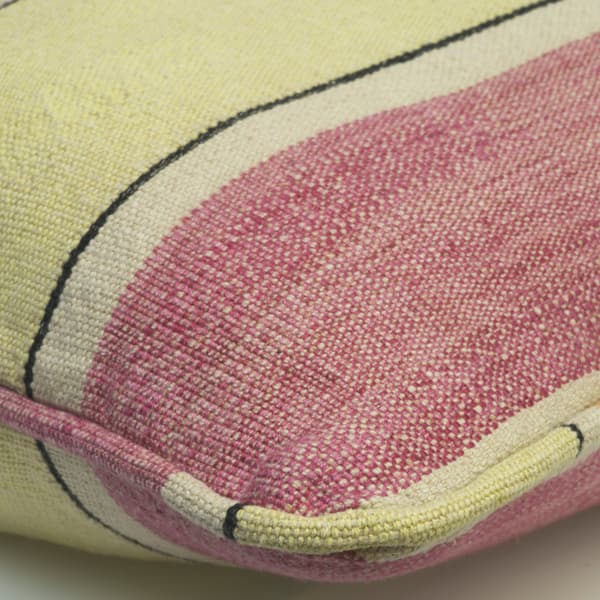 Coussin décoratif Santorini Lime Rose Plumes durables | Andrew Martin - vue de détail | REMO-HOME