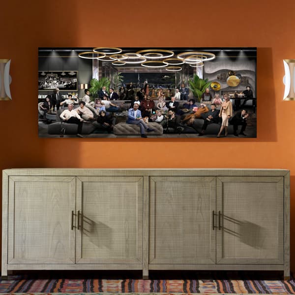 Œuvre d'art sur plexiglas Greatest Of All Time | Andrew Martin - vue de détail | REMO-HOME