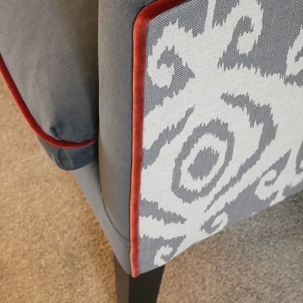 Tissu d'ameublement Volcano Storm | Andrew Martin - vue de détail | REMO-HOME