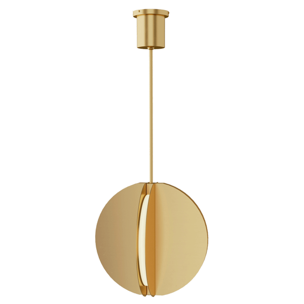 Plafonnier Bau Brass | Andrew Martin - vue de détail | REMO-HOME