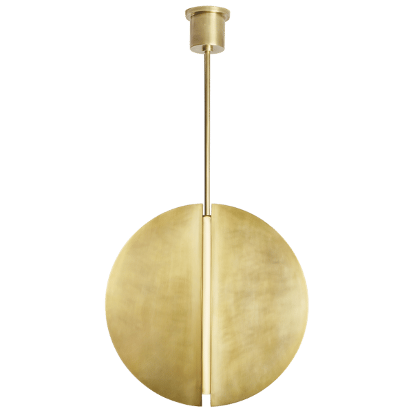 Plafonnier Bau Natural Brass | Andrew Martin - vue de détail | REMO-HOME