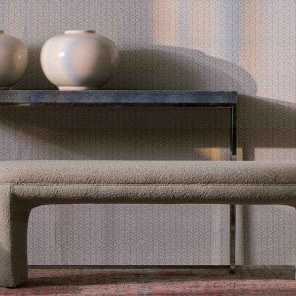 Pouf et tabouret Tilda Bench | Andrew Martin - vue de détail | REMO-HOME