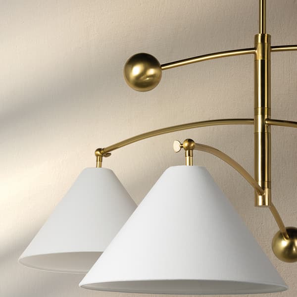 Plafonnier Birdie Chandelier | Andrew Martin - vue de détail | REMO-HOME