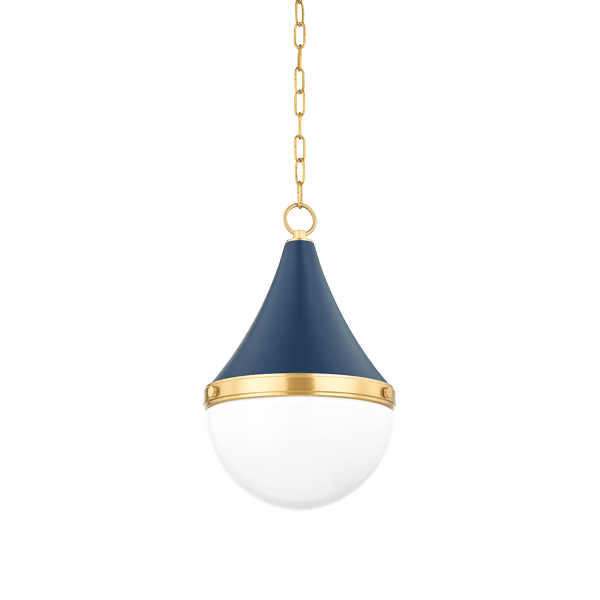 Plafonnier Ciara Soft Navy | Andrew Martin - vue principale | REMO-HOME
