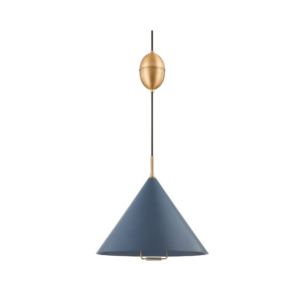 Plafonnier Fontana - Slate Blue | Andrew Martin - vue principale | REMO-HOME