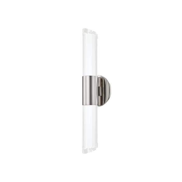 Applique murale Rowe Polished Nickel | Andrew Martin - vue principale | REMO-HOME