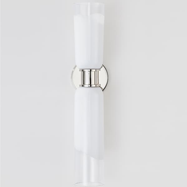 Applique murale Wasson Polished Nickel | Andrew Martin - vue de détail | REMO-HOME