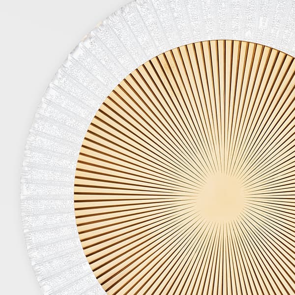 Plafonnier Topaz Vintage Polished Brass | Andrew Martin - vue de détail | REMO-HOME