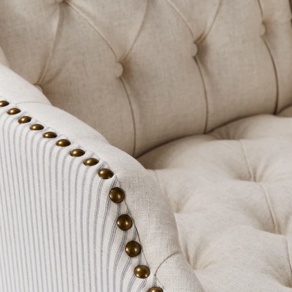 Tissu d'ameublement Trek Linen | Andrew Martin - vue de détail | REMO-HOME