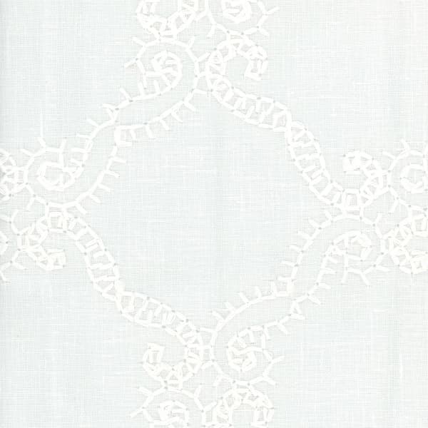 Tissu d'ameublement Seahorse Ecru | Andrew Martin - vue principale | REMO-HOME