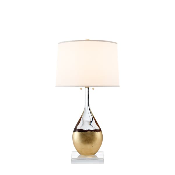 Lampe de table Juliette Clear/Gold | Andrew Martin - vue principale | REMO-HOME