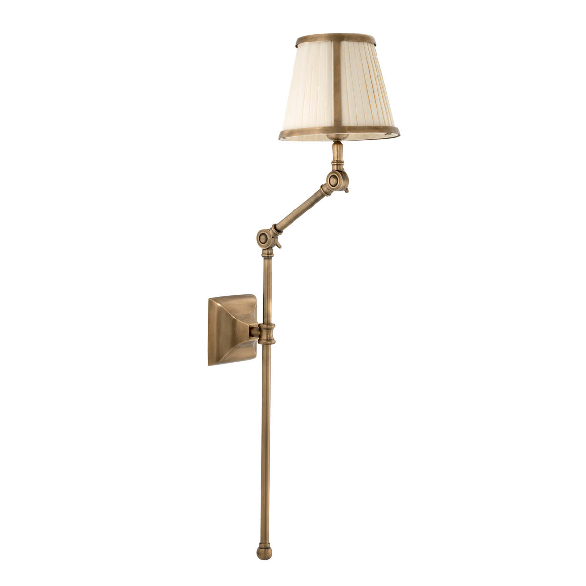 Applique murale en laiton antique | Eichholtz Brunswick - vue principale | REMO-HOME