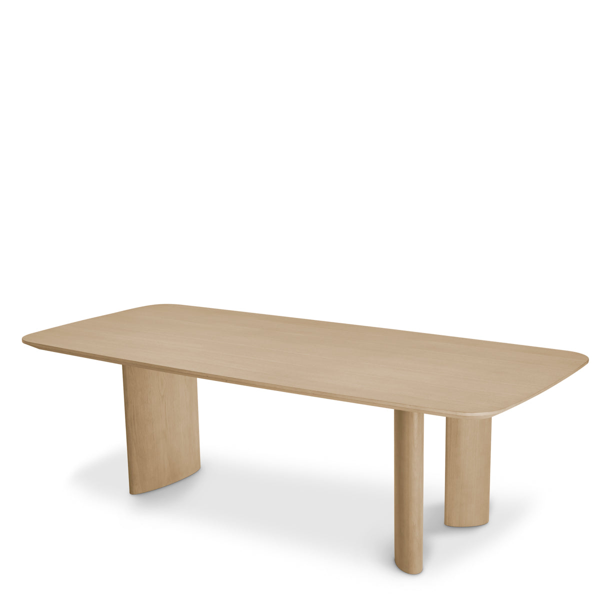 Table à manger en placage chêne naturel | Eichholtz Harmonie S - vue principale | REMO-HOME