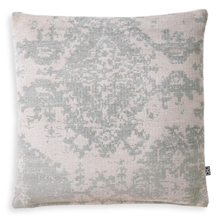 Coussin carré en tissu vert clair | Eichholtz Serene