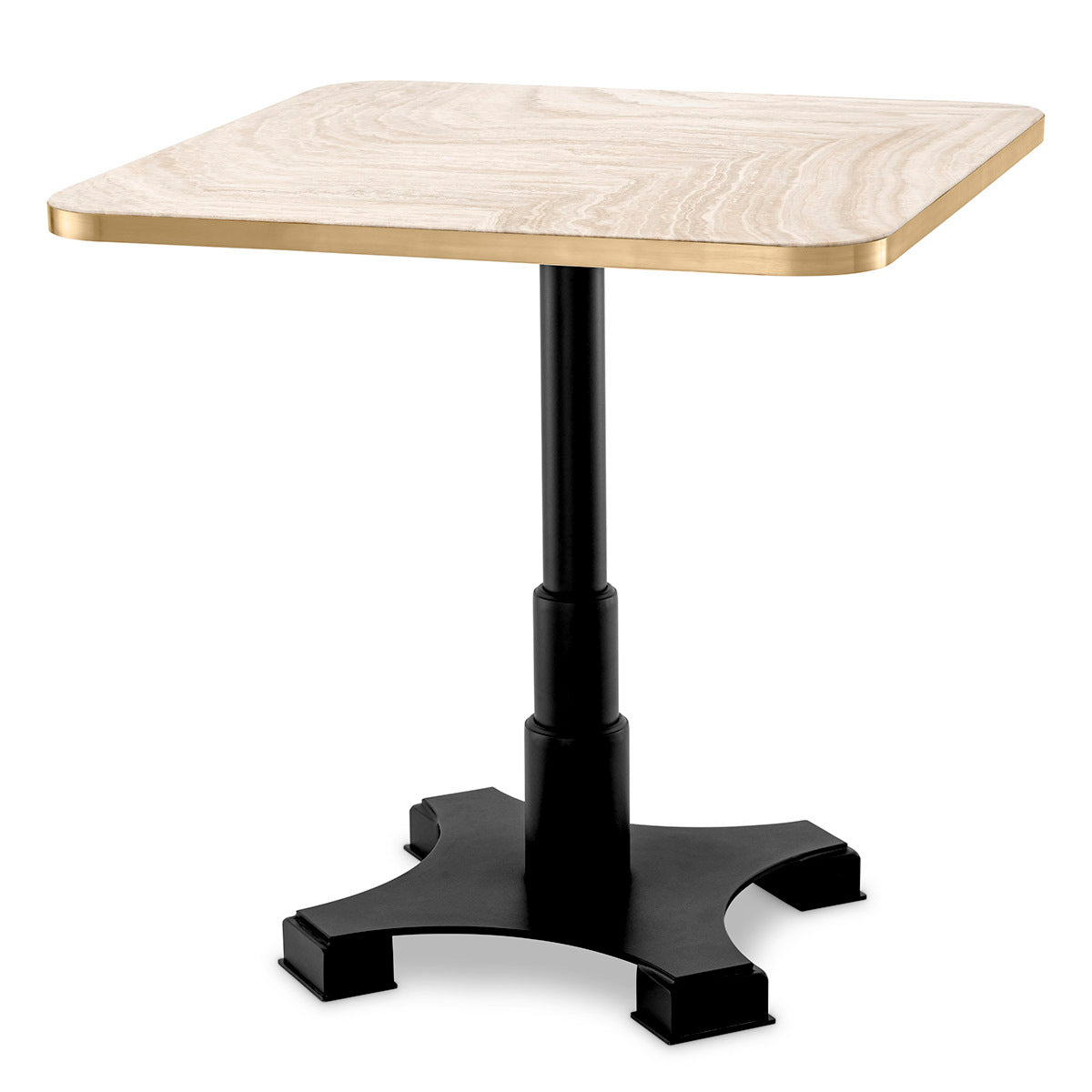 Table à manger en travertin carré | Eichholtz Avoria - vue principale | REMO-HOME