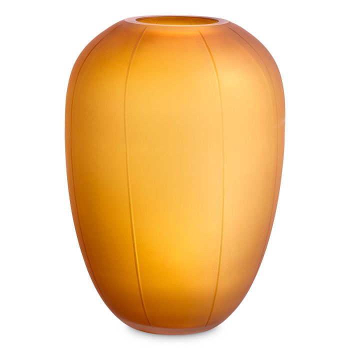 Vase en verre soufflé ambré | Eichholtz Zenna S