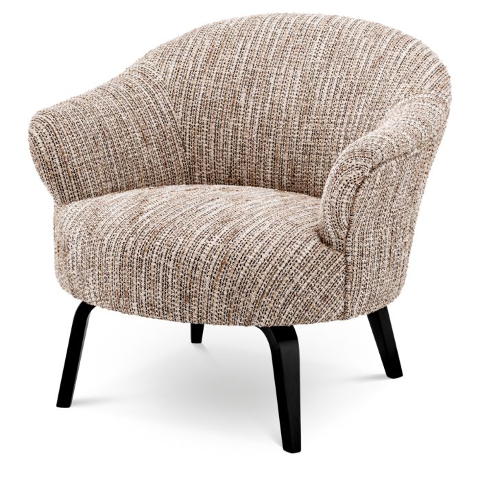Fauteuil en tissu beige | Eichholtz Moretti