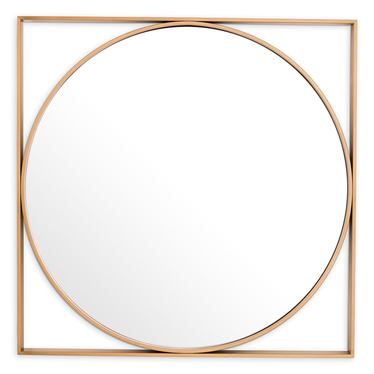 Miroir en finition laiton brossé | Eichholtz Montauk - vue principale | REMO-HOME