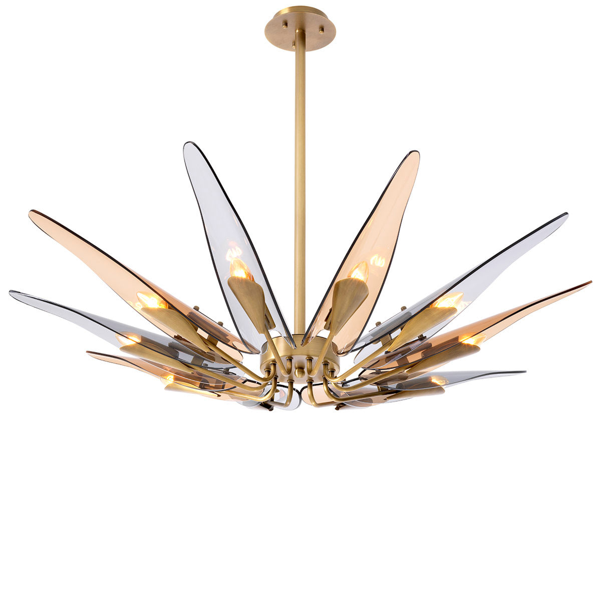 Chandelier en laiton antique | Eichholtz Sky - vue principale | REMO-HOME