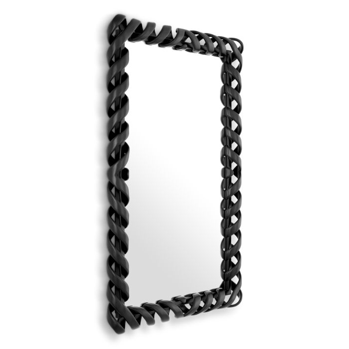 Miroir rectangulaire en bois noir | Eichholtz Casone