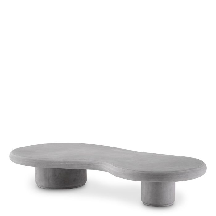 Table basse extérieur en béton gris | Eichholtz Erato