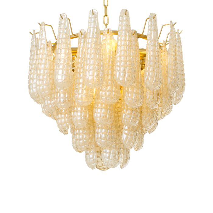 Lustre doré et verre champagne | Eichholtz Chaves S