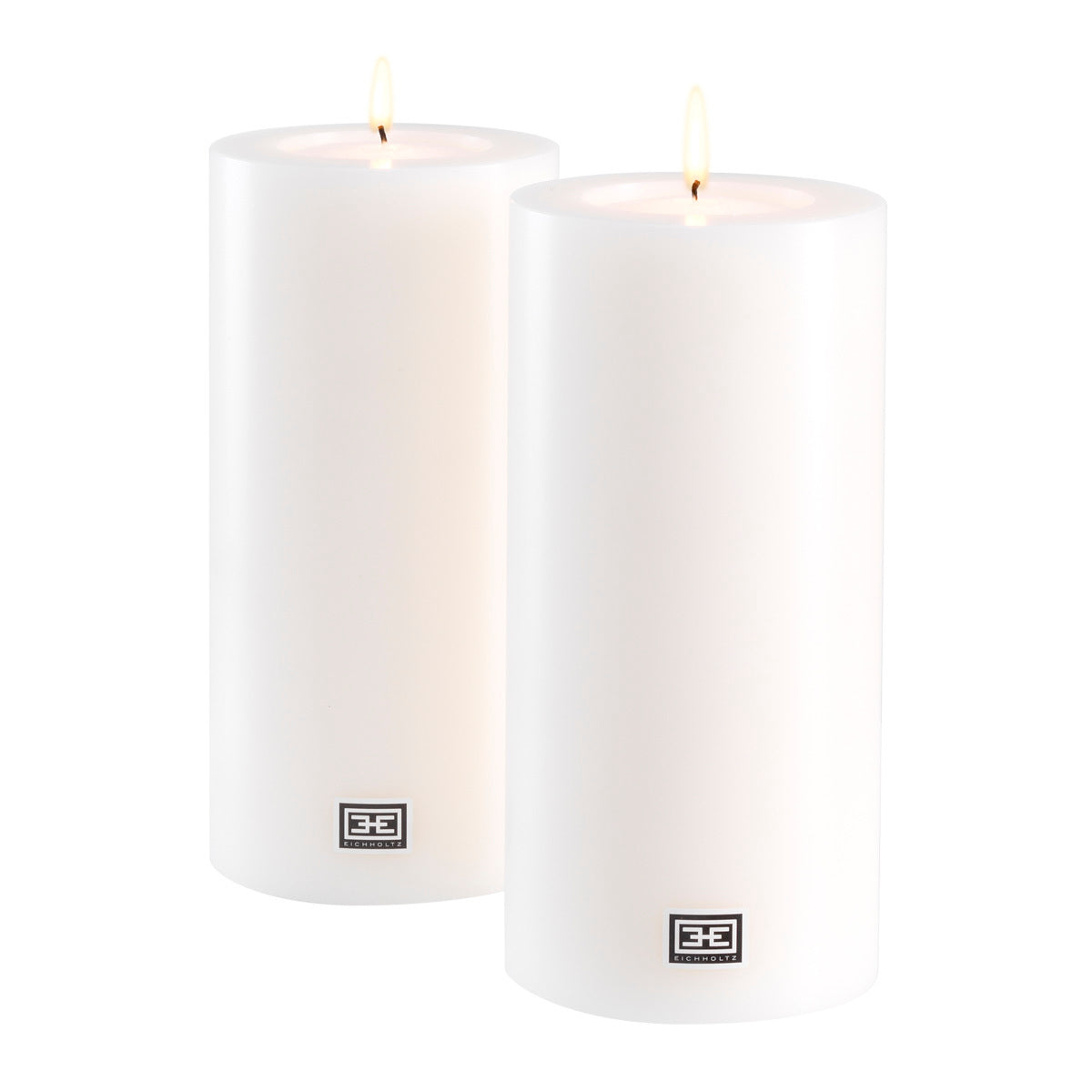 Bougie artificielle ø 10 x H. 21 cm set de 2 | Eichholtz Artificial Candle ø 10 x H. 21 cm set of 2 - vue principale | REMO-HOME