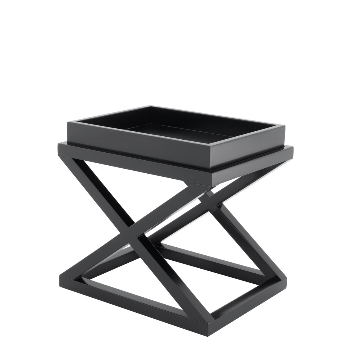Table d'appoint en noir ciré | Eichholtz McArthur - vue principale | REMO-HOME