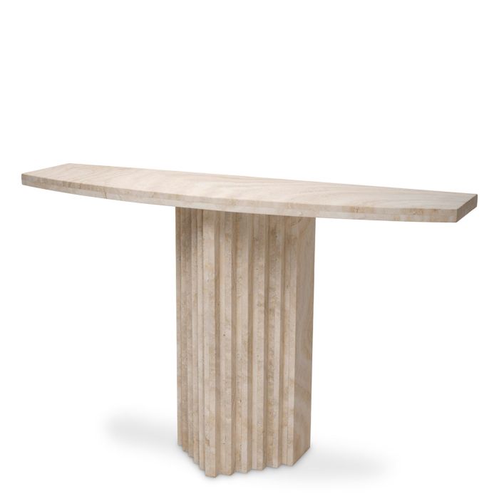 Console en travertin | Eichholtz Atzaro