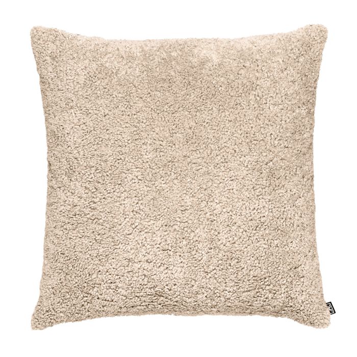 Coussin carré molletonné sable | Eichholtz Canberra L