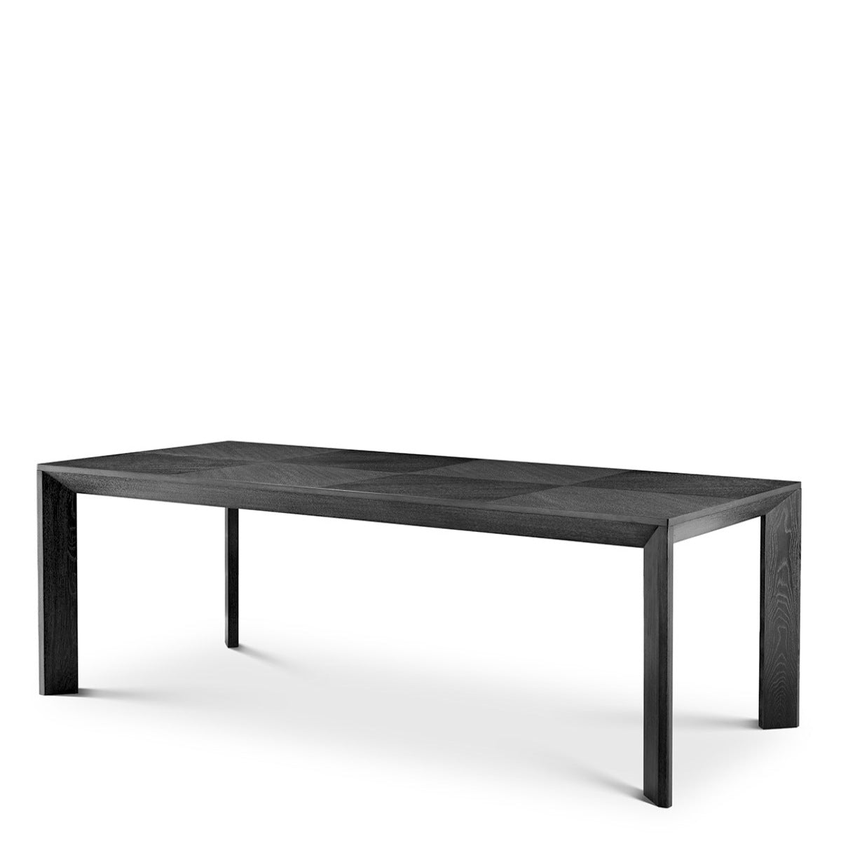 Table à manger en placage chêne gris charbon | Eichholtz Tremont - vue principale | REMO-HOME