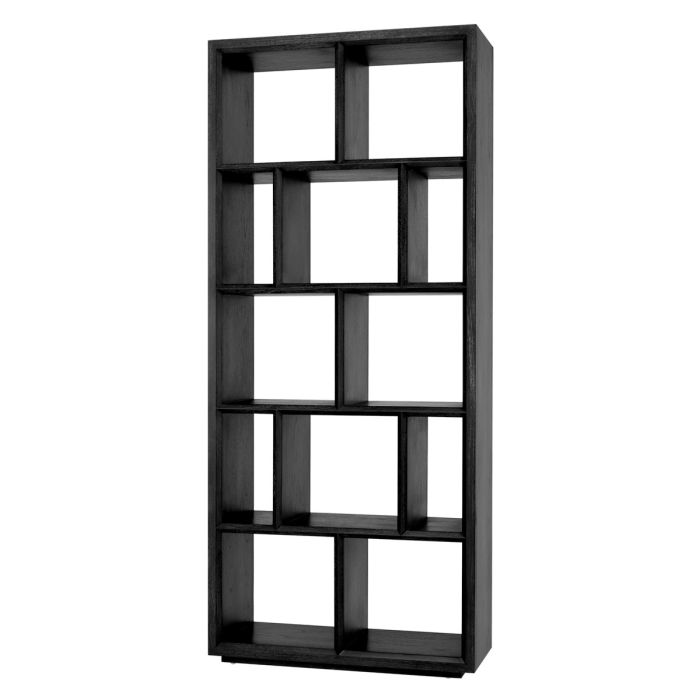 Étagère en chêne gris anthracite | Eichholtz Marguesa S