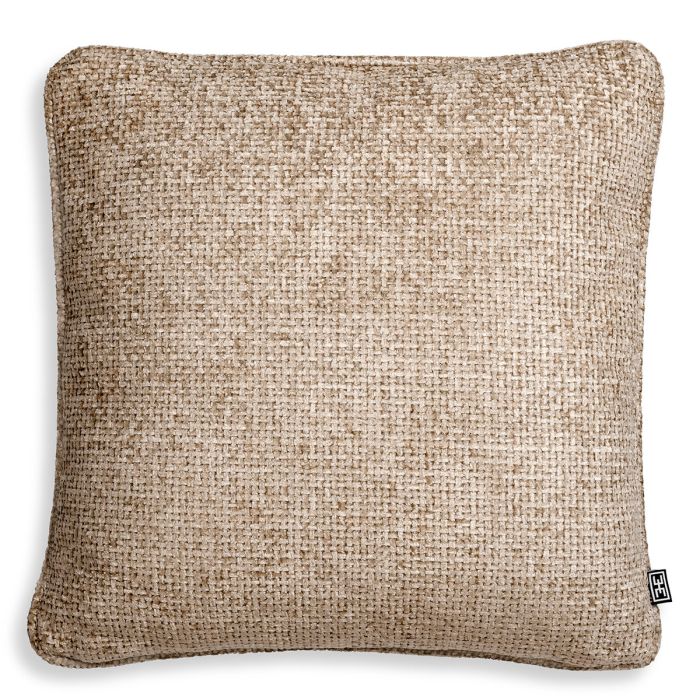 Coussin carré en tissu sable | Eichholtz Lyssa L
