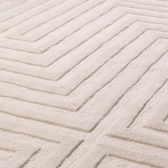 Tapis en laine ivoire 200 x 300 cm | Eichholtz Breck